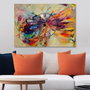 Wallity Reloj de Pared Decorativo Multicolor 70 x 100 cm